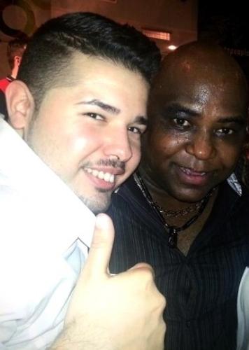 Con Alexander Abreu